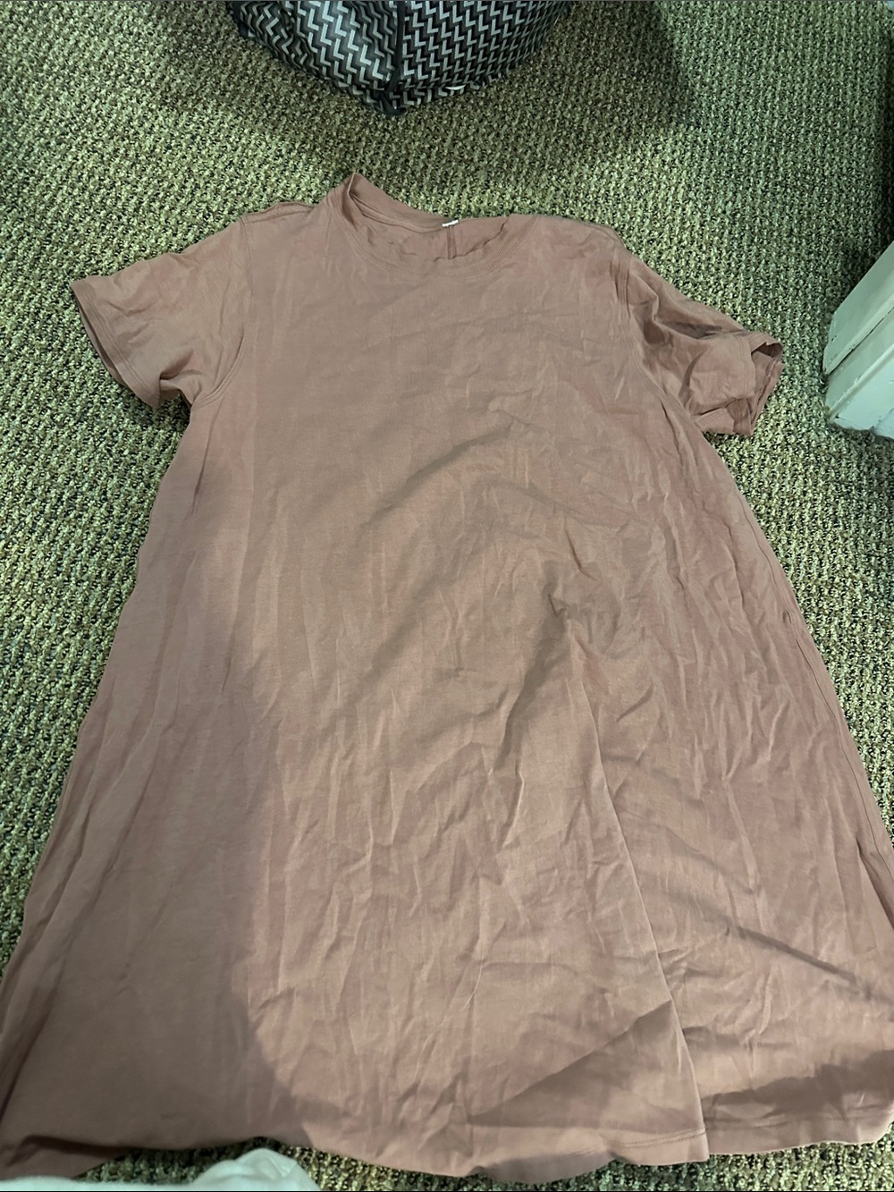 Lululemon Mauve T-Shirt Dress